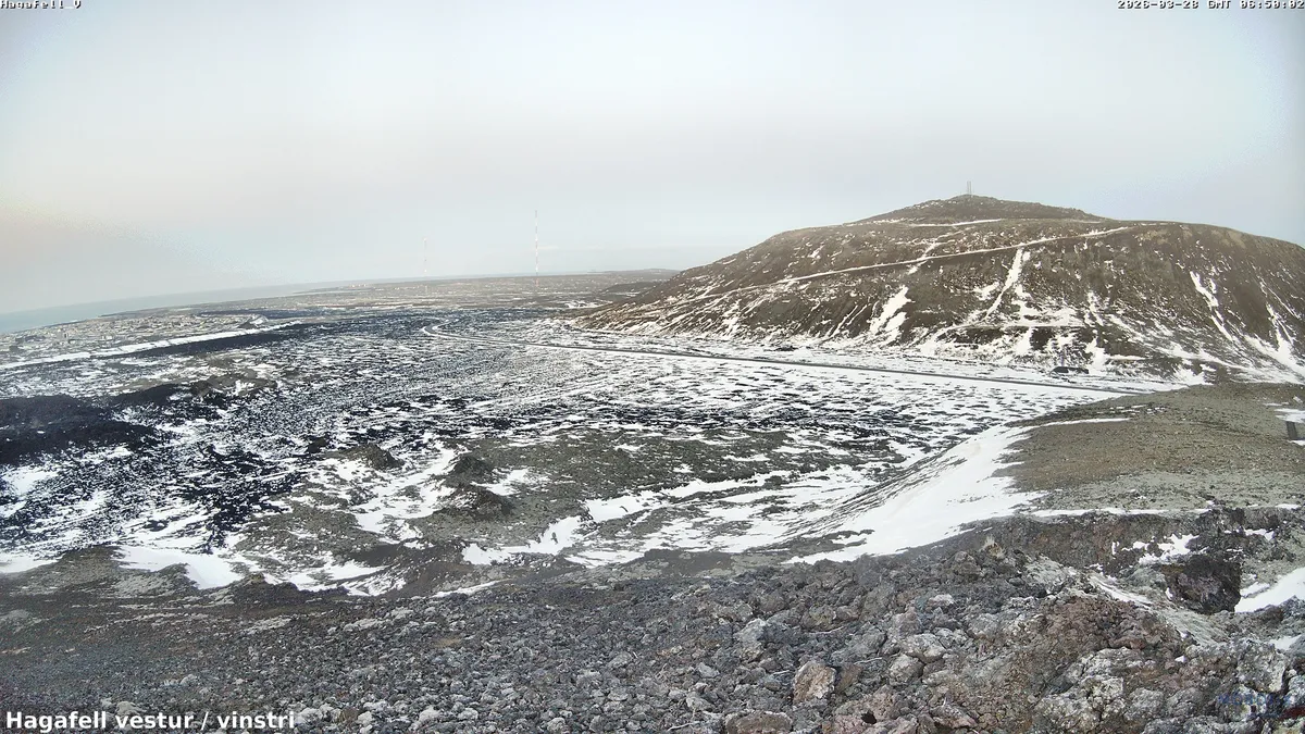 Hagafell West (left)