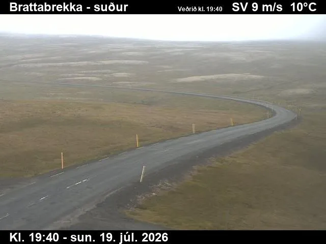 Brattabrekka (til suðurs)