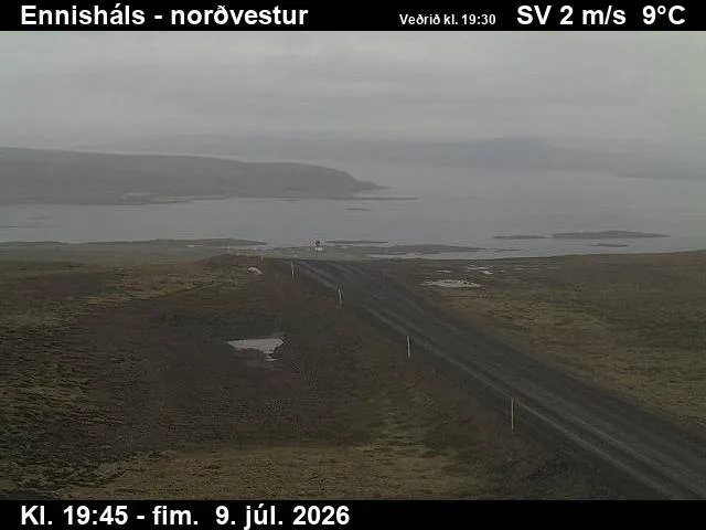 Ennisháls (til norðvesturs)