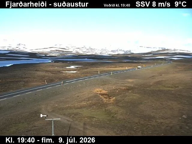Fjarðarheiði (til suðausturs)