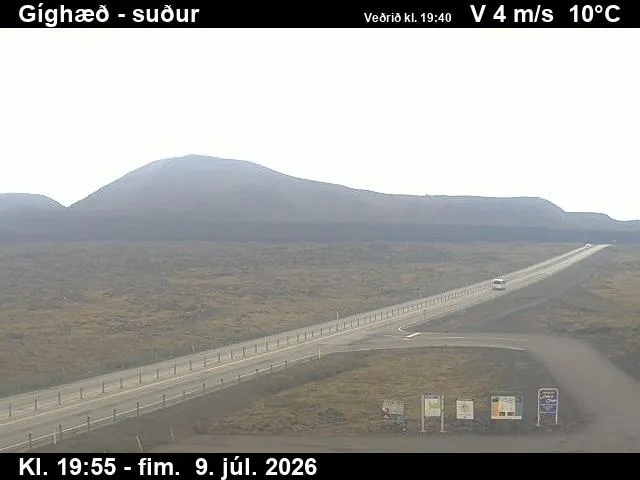 Gíghæð (til suðurs)