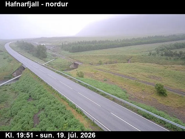 Hafnarfjall (til norðurs)