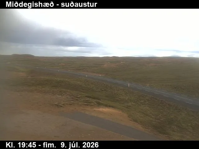 Miðdegishæð (í suðaustur)