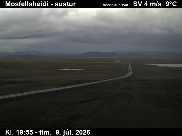 Mosfellsheiði (til austurs)