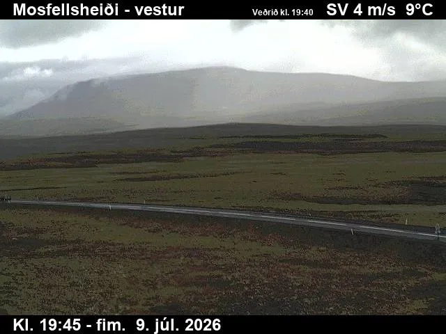 Mosfellsheiði (til vesturs)