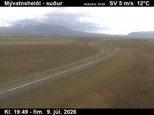 Mývatnsheiði (til suðurs)