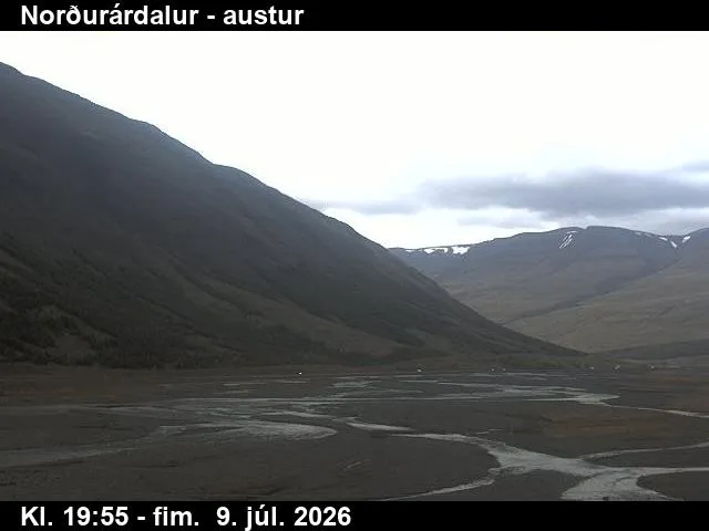 Norðurárdalur í Skagafirði (til austurs)