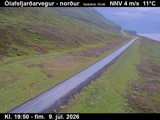 Ólafsfjarðarvegur (til norðurs)
