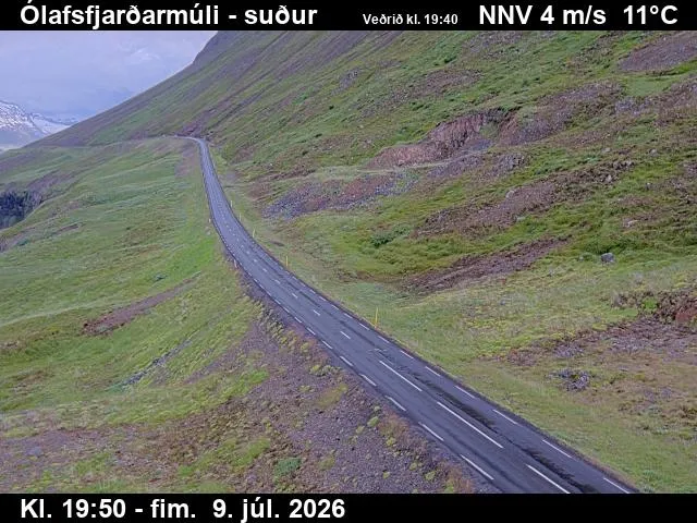 Ólafsfjarðarvegur (til suðurs)