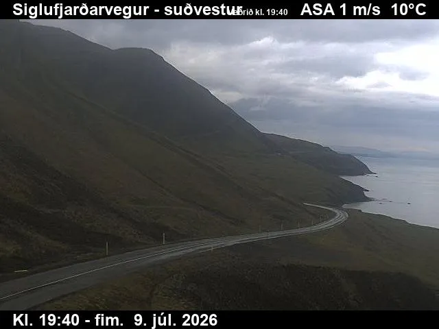 Siglufjarðarvegur (til suðvesturs)